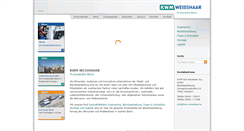 Desktop Screenshot of kwm-weisshaar.de